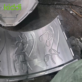 Molde deslizante de tubo espiral feito de alumínio fundido