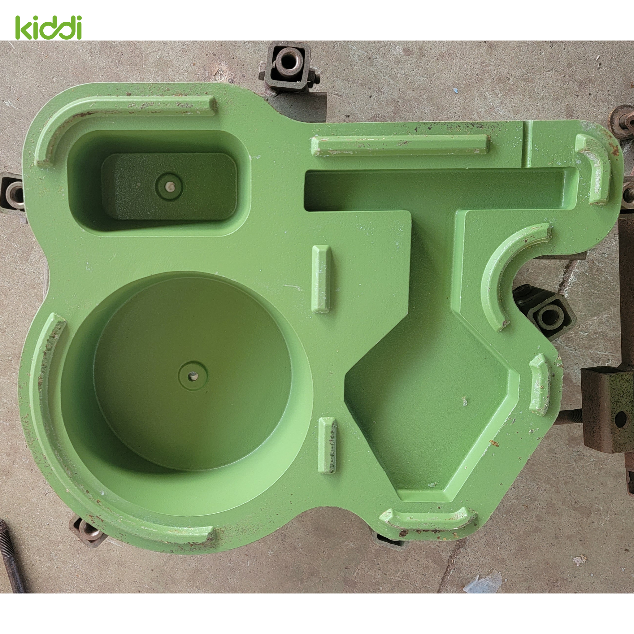 Molde Roto de alumínio para ferramenta de teste de segurança de equipamentos de playground com revestimento de Teflon