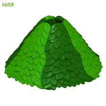 Telhado de árvore para equipamentos de playground ao ar livre feito de moldagem rotacional de alumínio com revestimento de Teflon